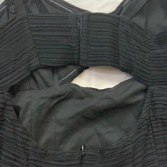 NANETTE LEPORE cut out NWT shirred stretch lined LBD - Picture 12 of 14